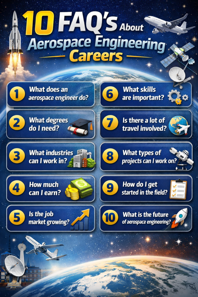 10 Powerful (FAQ's) Frequently Asked Questions About Aerospace Engineering Careers