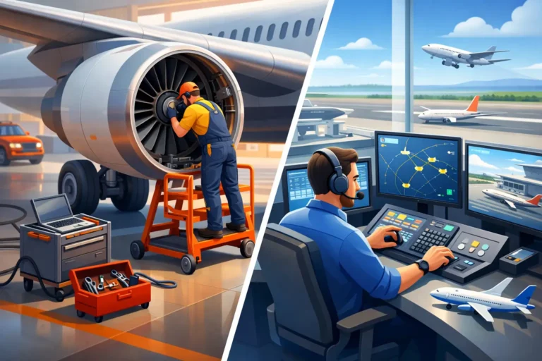 Aircraft Mechanic vs Aircraft Dispatcher Careers
