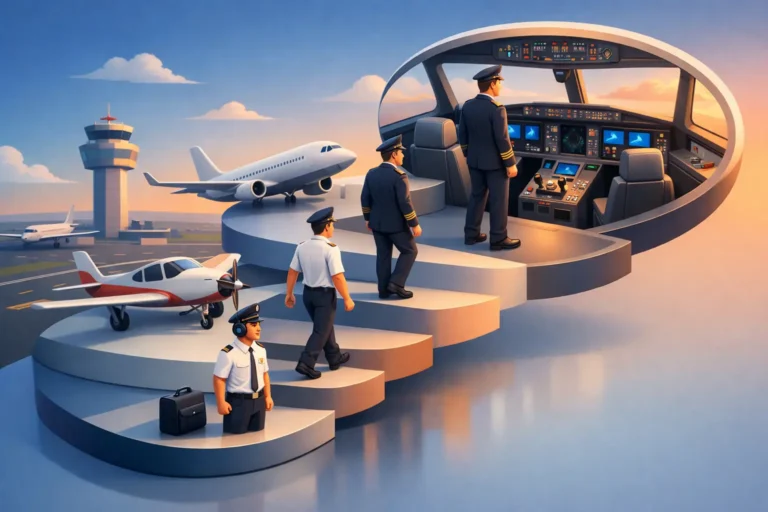 Airline Pilot Career Path to the Flight Deck