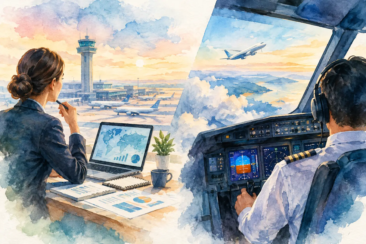 Aviation Management Versus Flight Operations