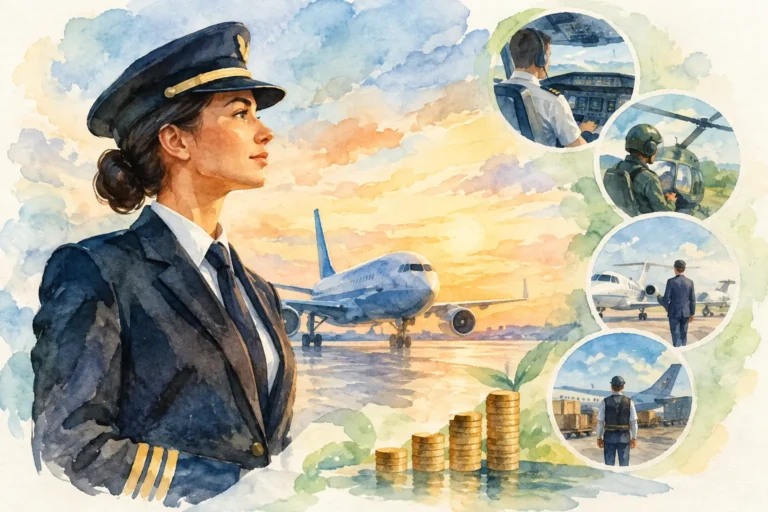 Pilot Salary Expectations Across U.S. Careers