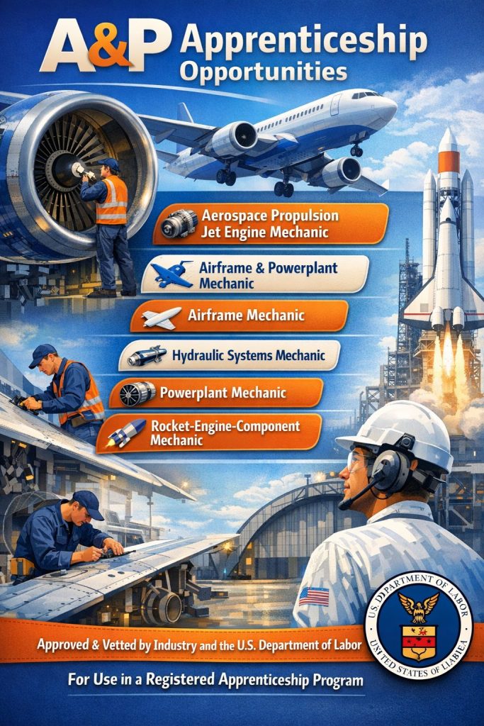 A&P Mechanic Salary and Apprenticeship opportunities