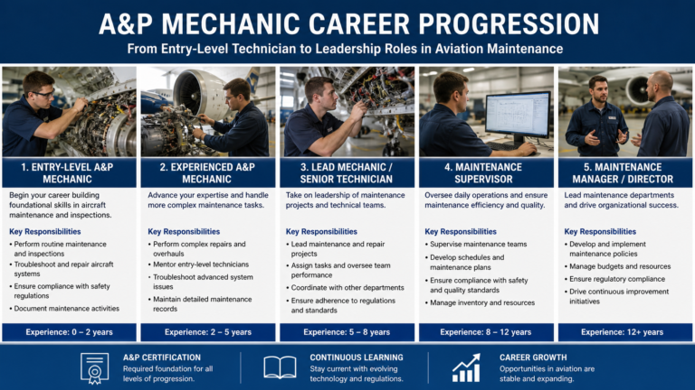 Career Path of an A&P Mechanic