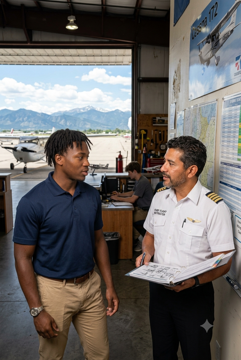 Find a flight school