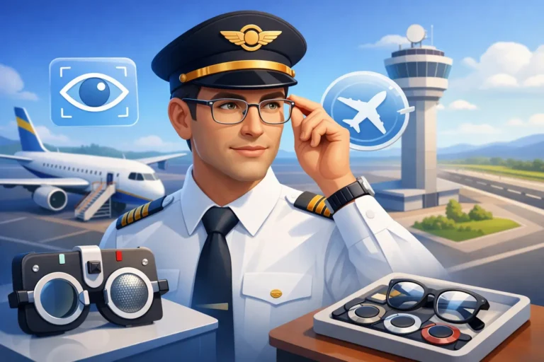 Can Pilots Wear Glasses? FAA Vision Rules