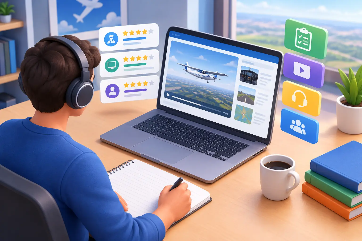 Online Ground School Reviews: What to Compare
